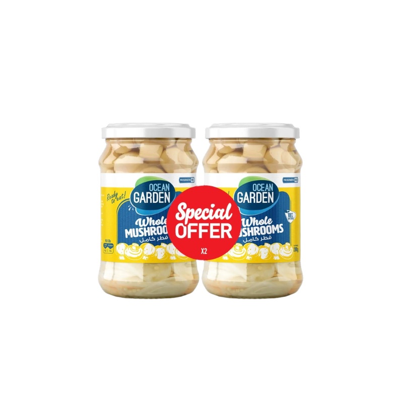 Ocean Garden Whole Mushrooms  280G *2 Pcs | Ocean Garden In Lebanon