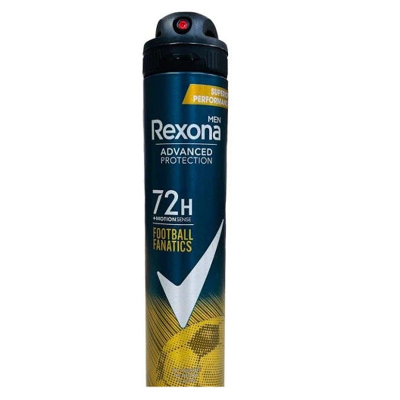 Rexona Men Advanced Protection 72H Deodorant Body Spray Football Fanatics 200mL | Rexona In Lebanon