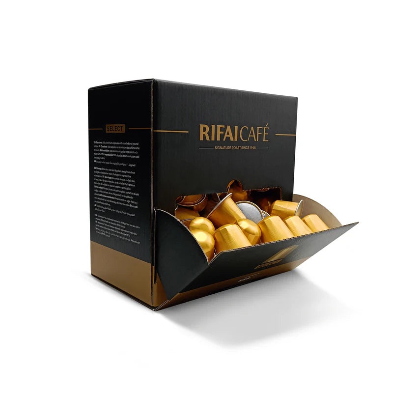 Rifai Cafe Capsules Select  100X5GR  | Rifai In Lebanon
