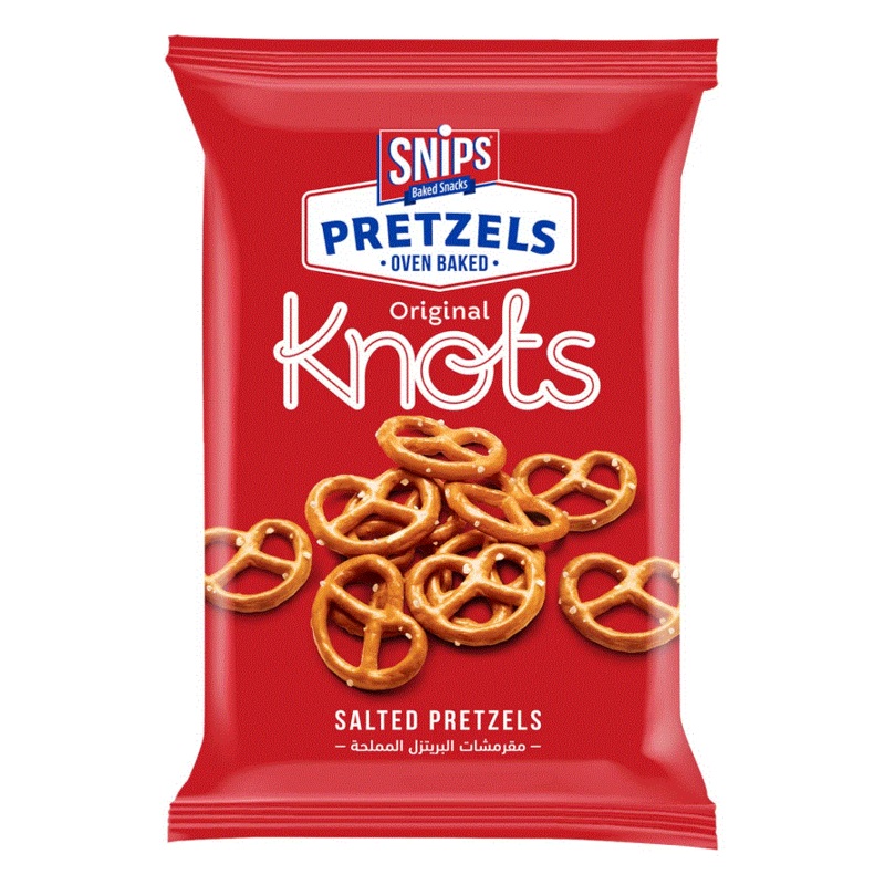 Snips Salted Pretzels Original Knots 270g | Snips In Lebanon