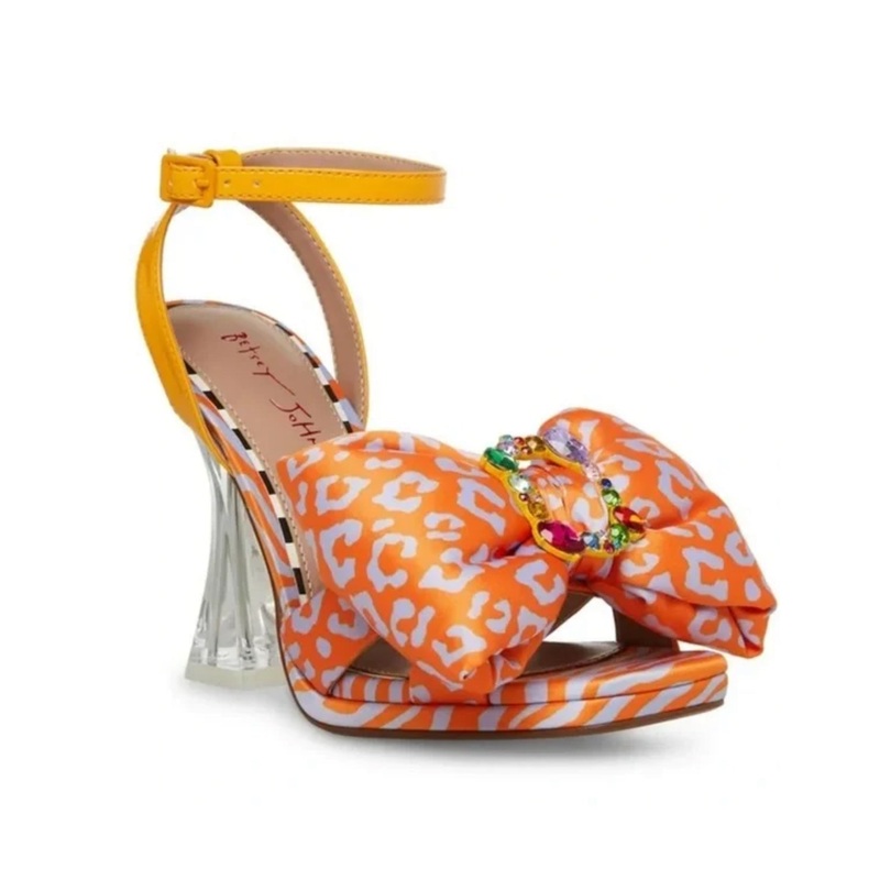 Betsey Johnson Women Pollie Embellished Heels