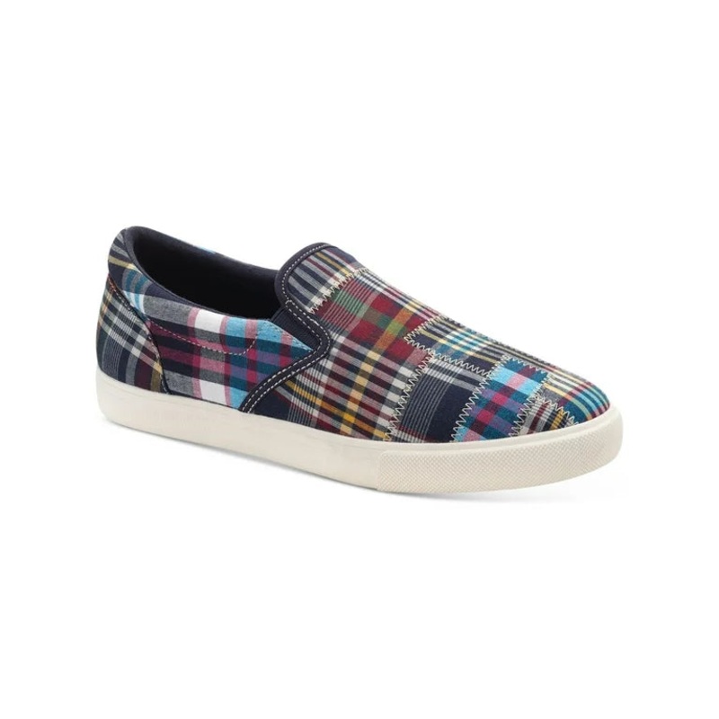 Club Room Men’s Multicolor Plaid Slip-On Sneakers | Club Room in Lebanon