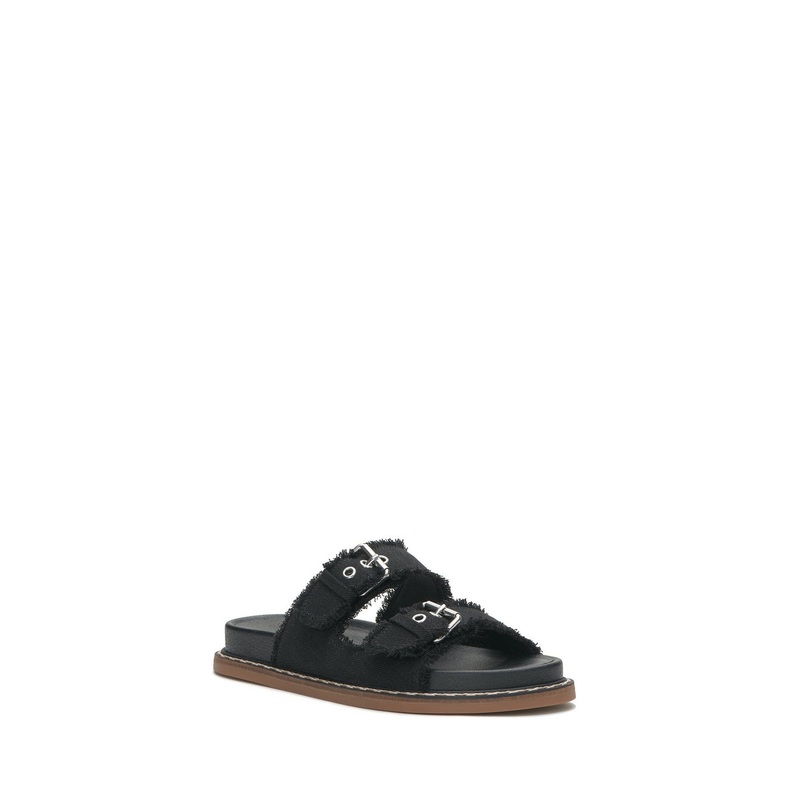 Lucky Brand Women Alffie Denim Slides