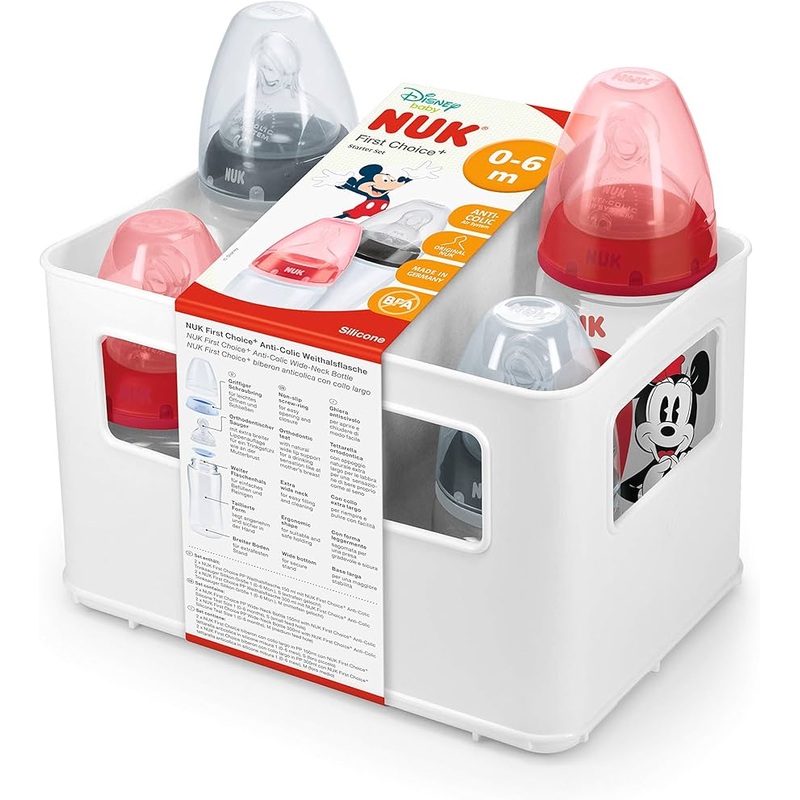 Nuk First Choice Baby Starter Bottle Set