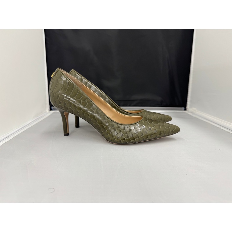 Polo Ralph Lauren Women’s Lanette Olive Color High Heels