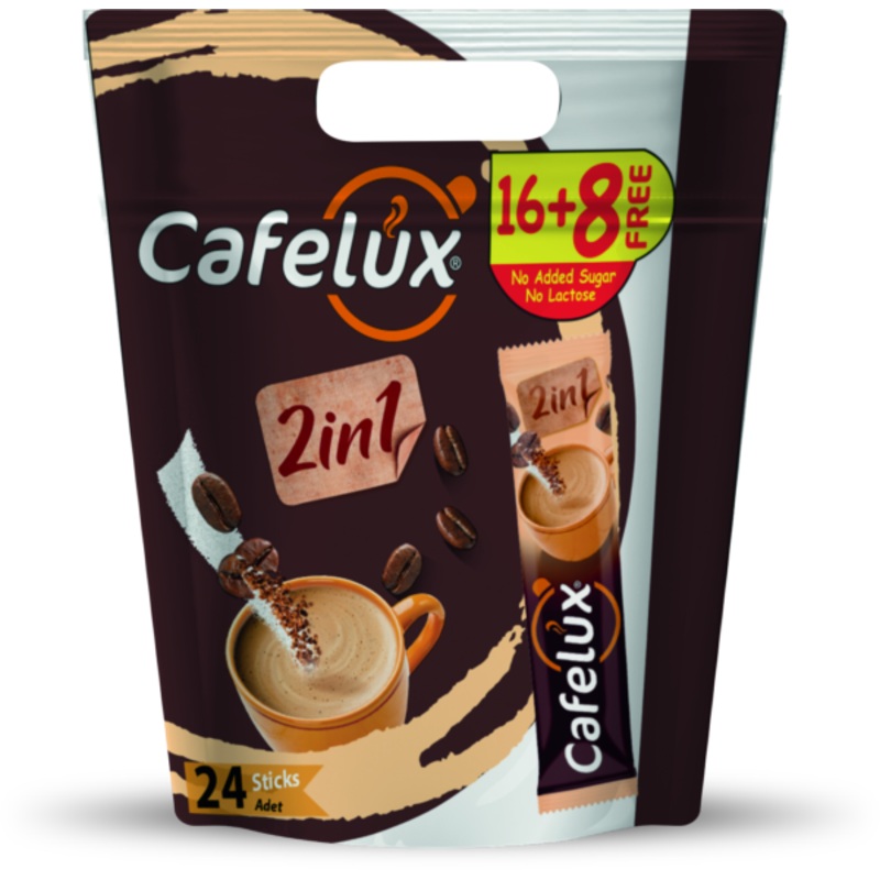 Cafelux 2In1 Sachet 12*24 Sticks | Cafelux In Lebanon