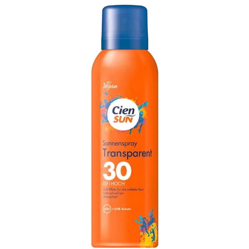 Cien Sun Sport Transparentes Sonnenspray 30 LSF 200ml