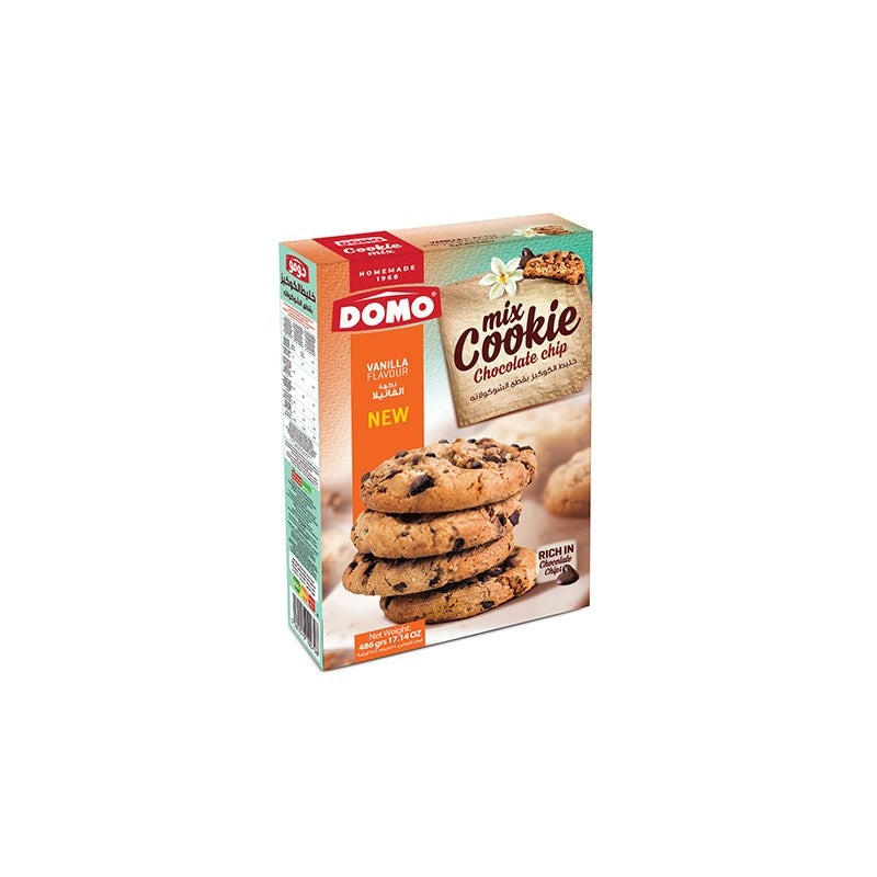 Domo Mix Cookie Chocolate Chip 486g | Domo In Lebanon