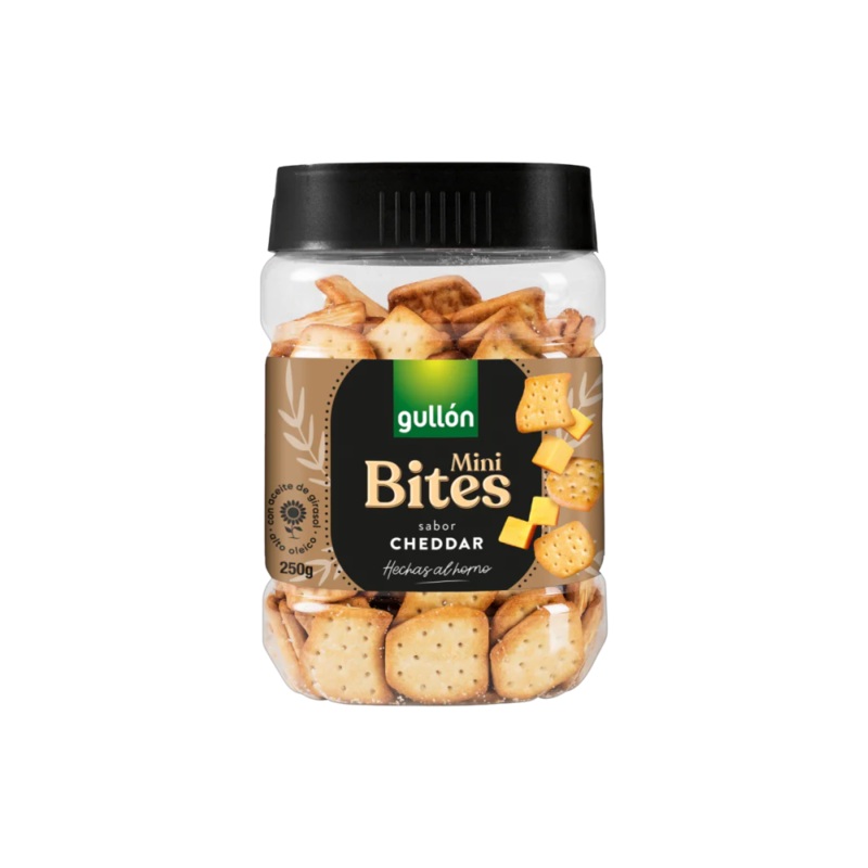 Gullon Mini Bites Cheddar 250g | Gullon In Lebanon