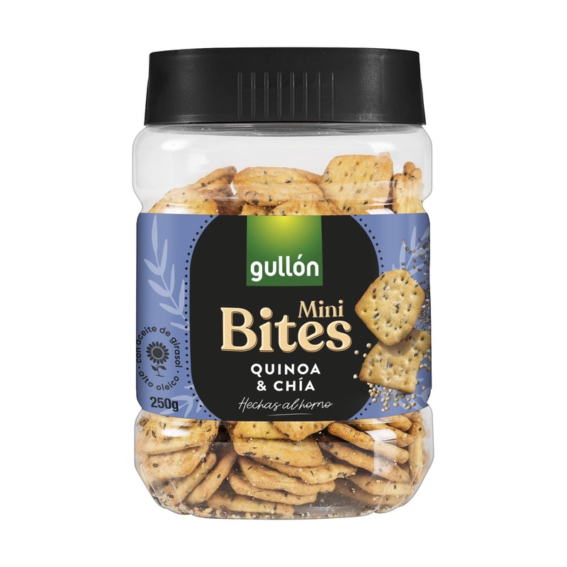Gullon Mini Bites Quinoa & Chia 250g | Gullon In Lebanon