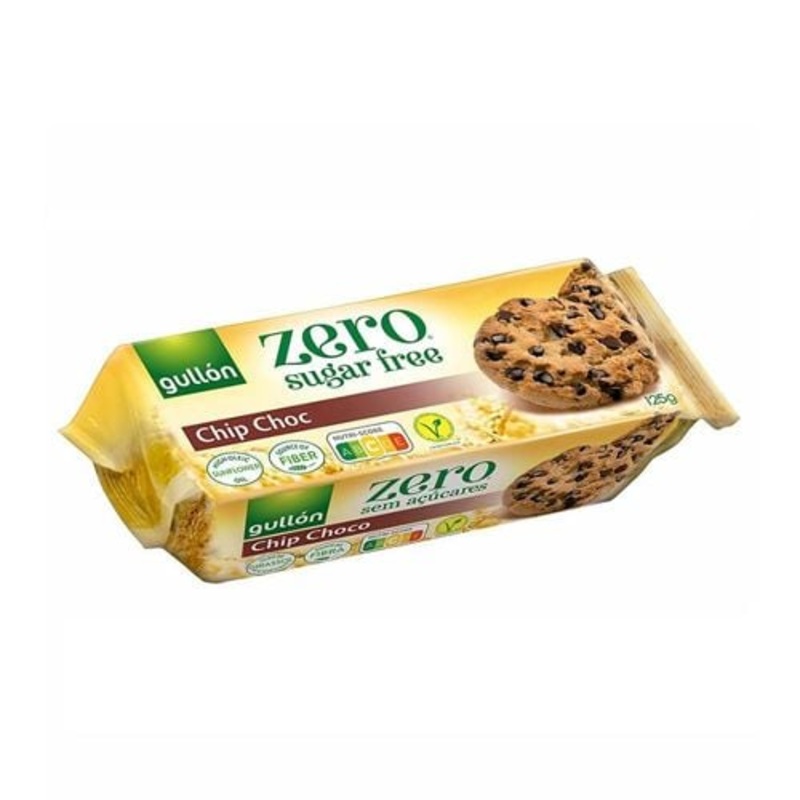 Gullon Sugar Free Chocolate Chips Biscuits 125g | Gullon In Lebanon