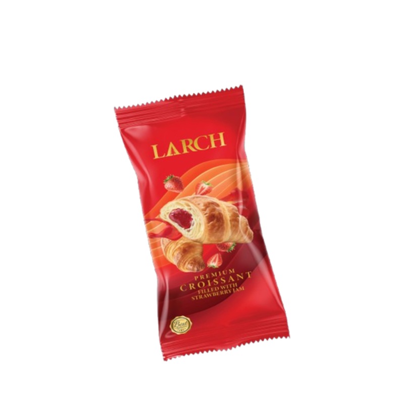 Larch Croissant Stuffed with Strawberry Jam 50g
