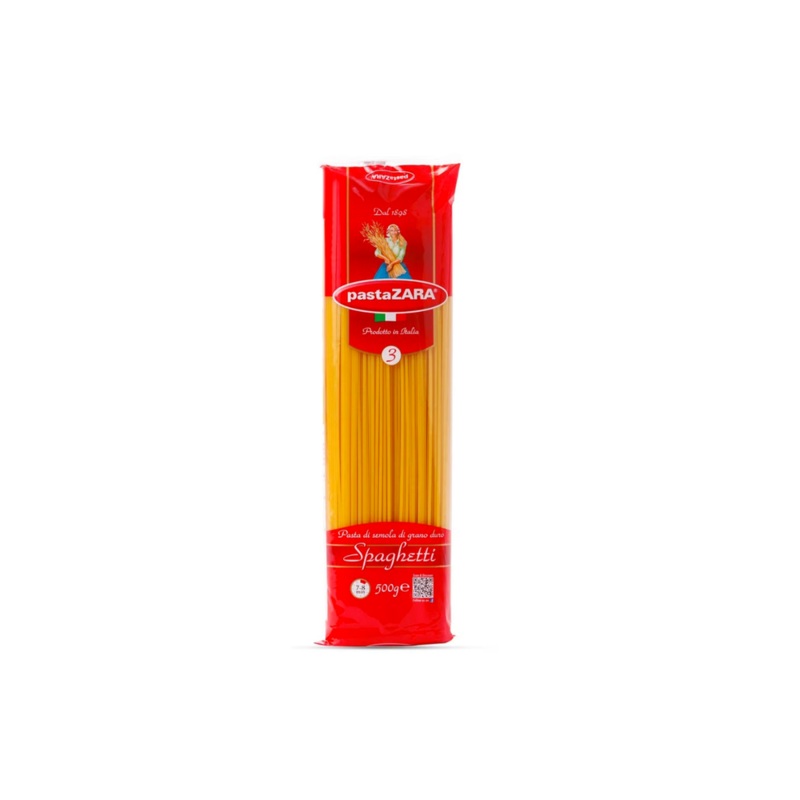 Pasta Zara Spaghetti No.3  500g  | Pasta Zara In Lebanon