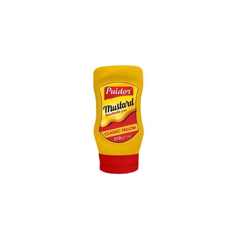Puidor Mustard Classic Yellow 310g | Puidor In Lebanon