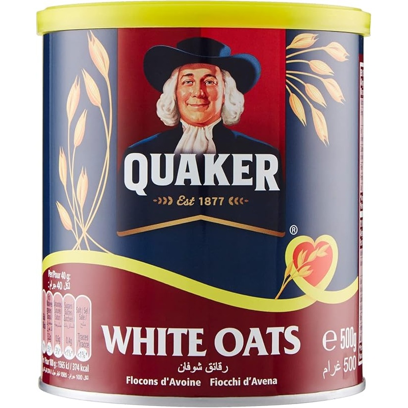 Quaker White Oats 500g