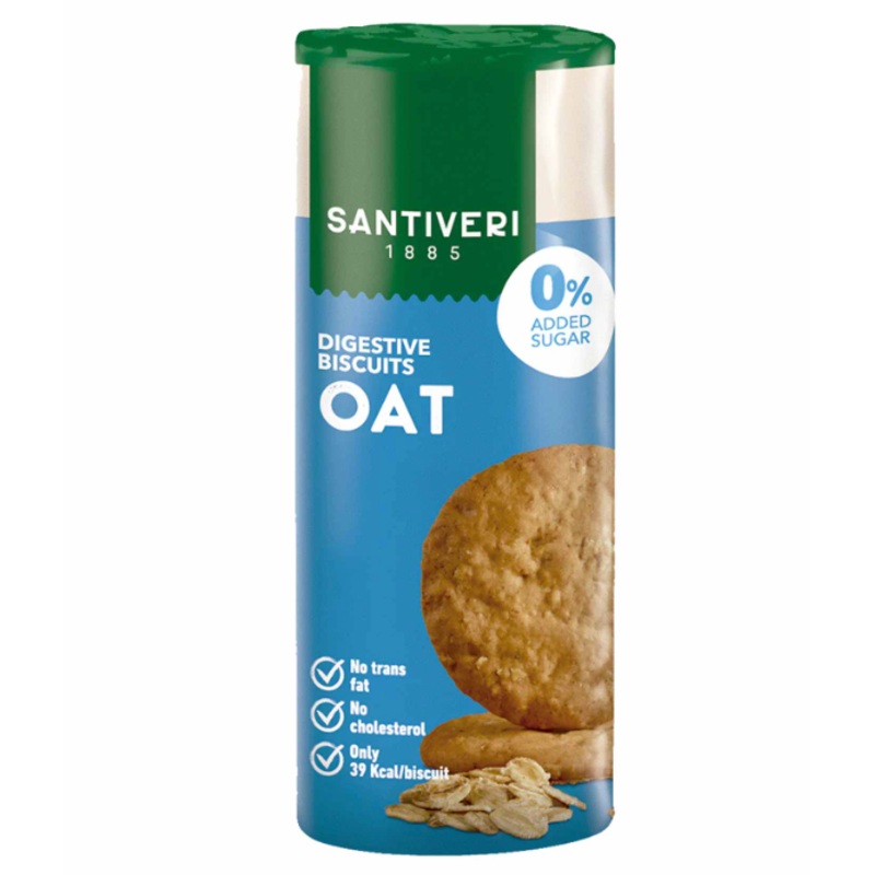 Santiveri Digestive Biscuit With Oats 190g | Santiveri In Lebanon