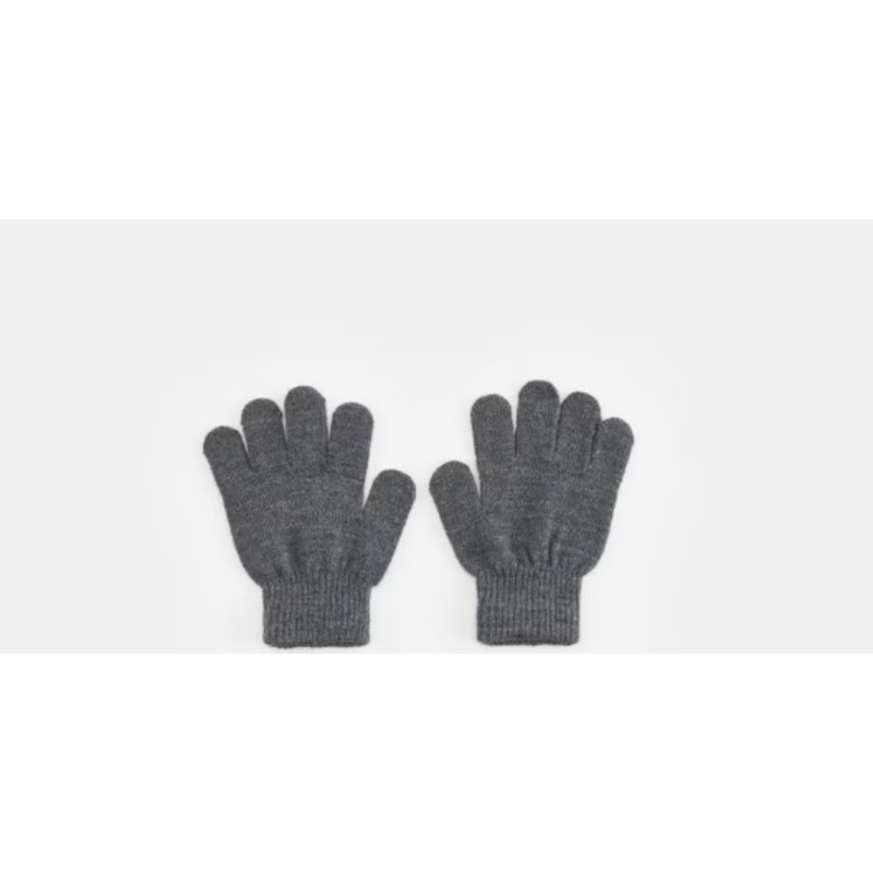 Sinsay Boy’s Dark Gray Gloves ANFK66