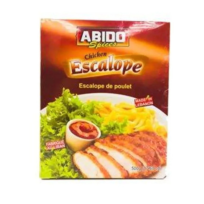 Abido Spices Chicken Escalope 500g | Abido In Lebanon