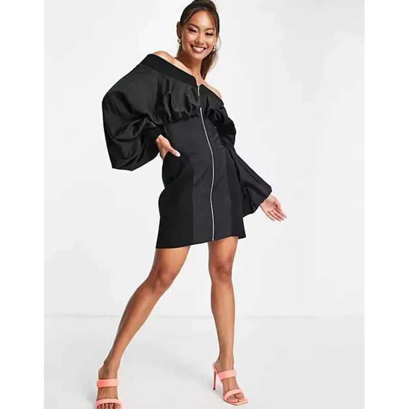 Asos Design Women’s Black Dress.  Anf1727