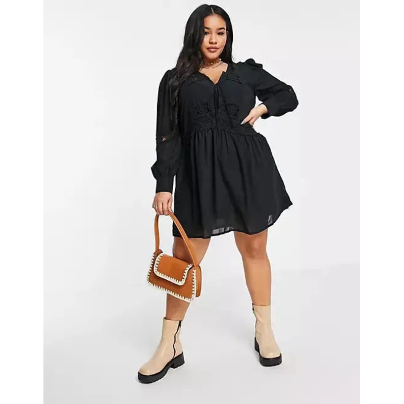 Asos Design Women’s Black Dress ANF1860