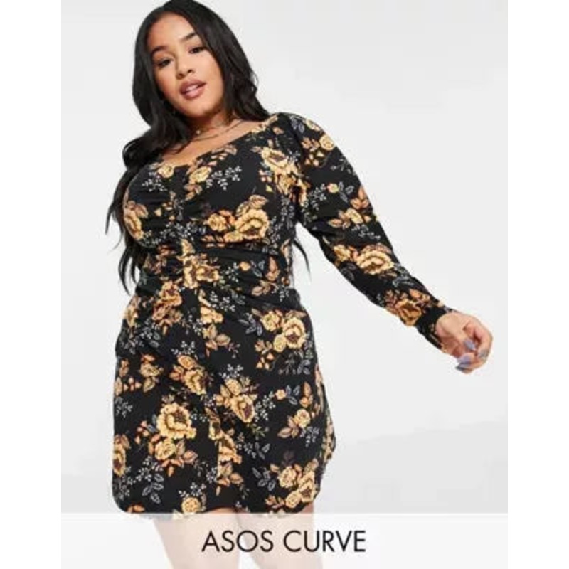 ASOS DESIGN Women’s Multicolor Dress ANF1822