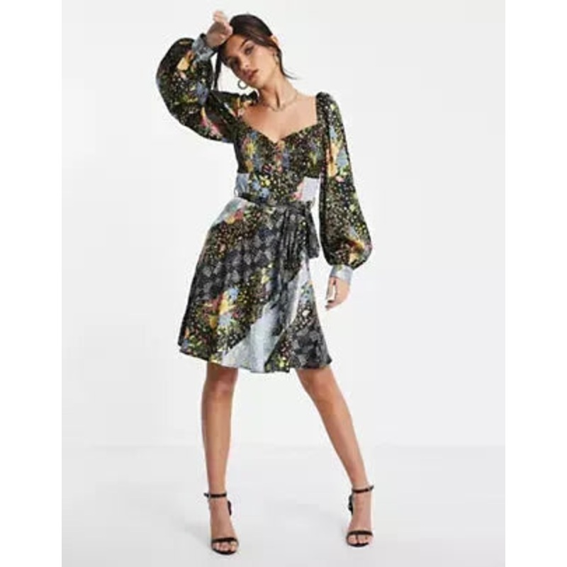 Asos Design Women’s Multicolor Dress ANF898