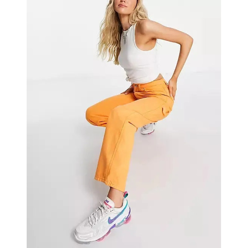 Asos Design Women’s Orange Jeans ANF1443