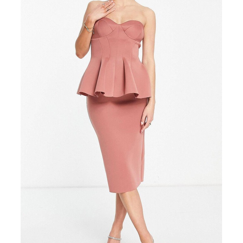 Asos Design Women’s Pink Dress ANF831