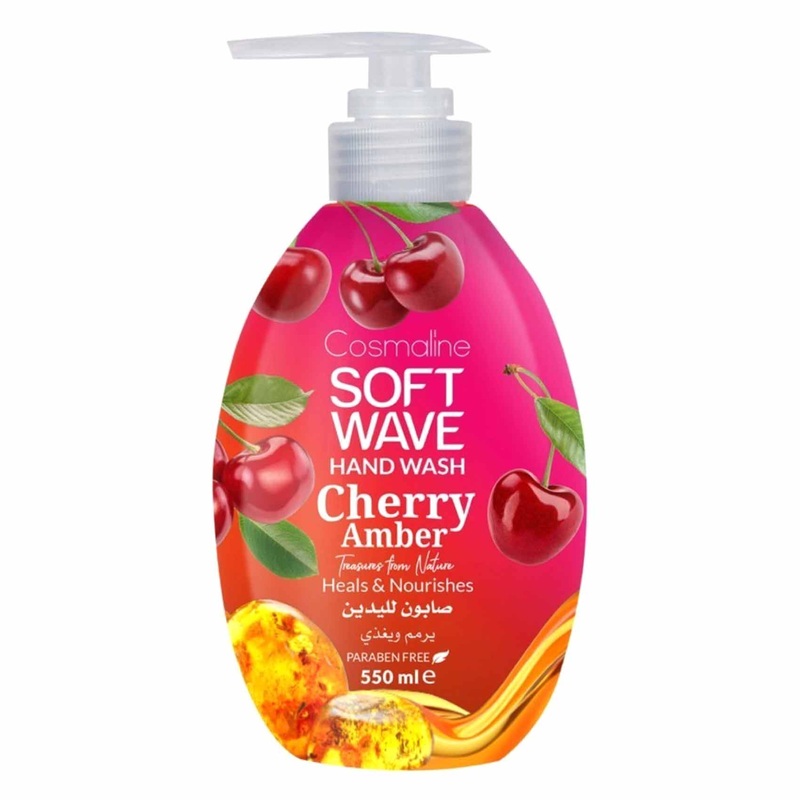 Cosmaline Soft Wave Hand Wash Cherry Amber 550ml | Cosmaline In Lebanon