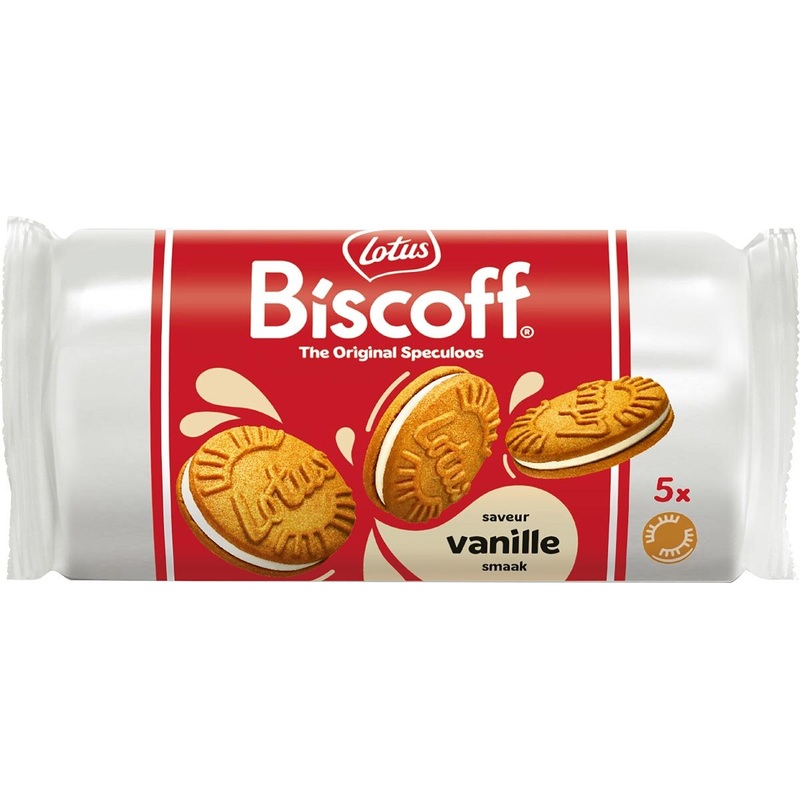 Lotus Biscoff Sandwich Biscoff Vanilla 50g | Lotus In Lebanon