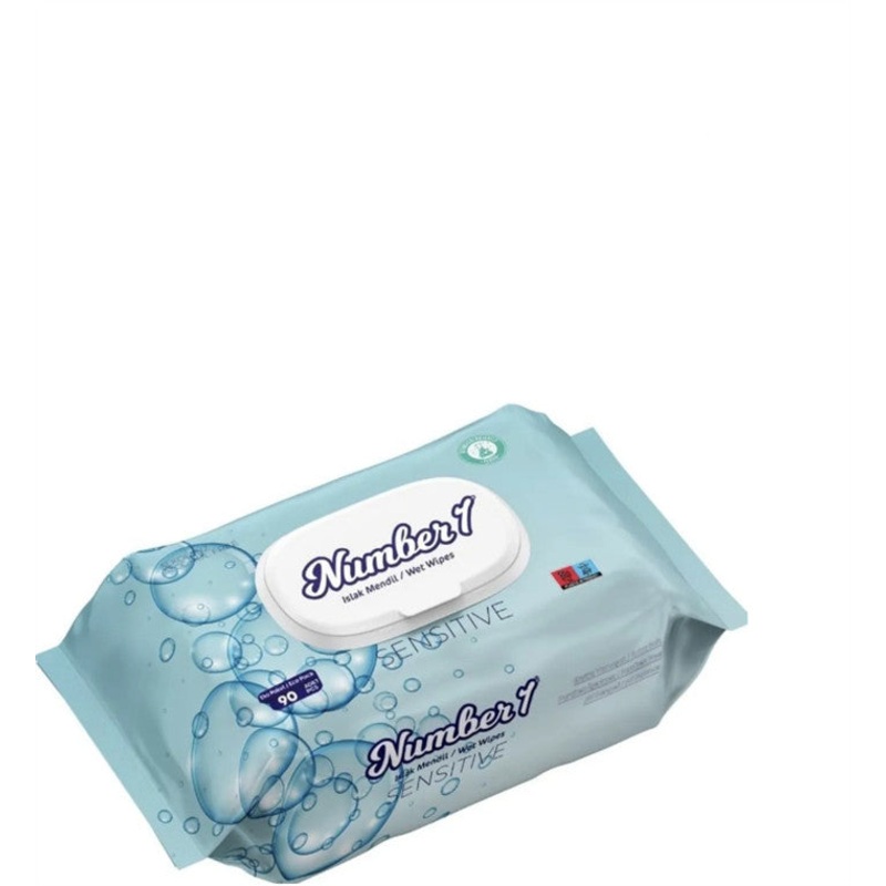 Number 1 Sensitive Wet Wipes 90 Pcs | Number 1  In Lebanon