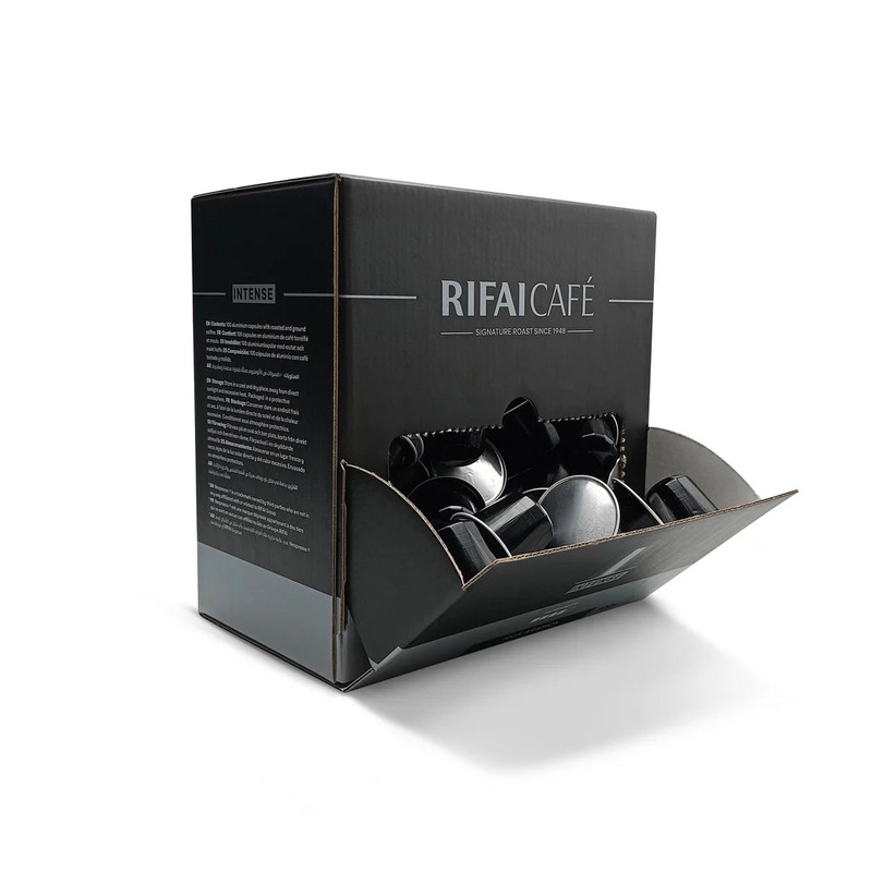 Rifai Cafe Capsules Intense 100X5GR | Rifai In Lebanon