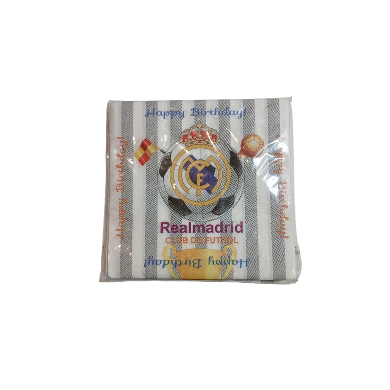 SD Birthday Napkins 20 Napkins 2ply