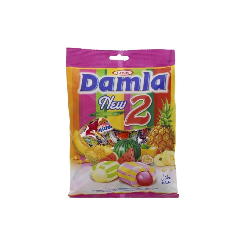 Taya Damla New 2 Tropical Flavored Chews 170g