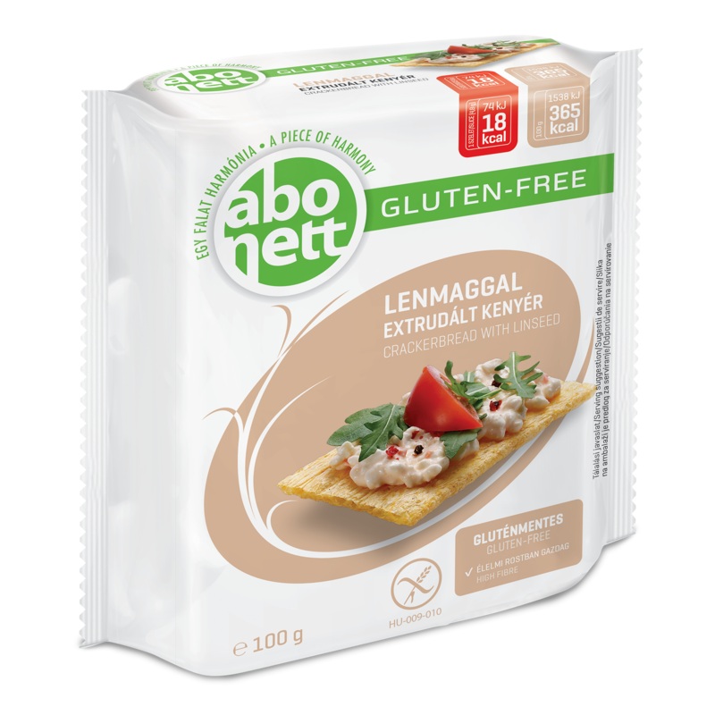 Abonett Cracker Bread With Linseed Gluten Free 100g  | Abonett In Lebanon
