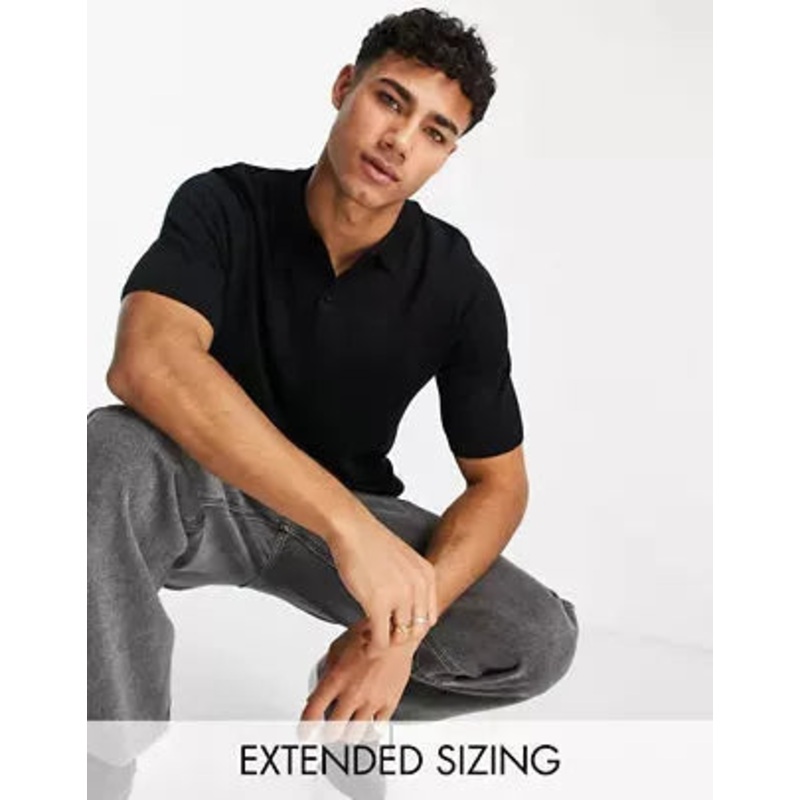 Asos Design Men’s Black T-Shirt ANF669