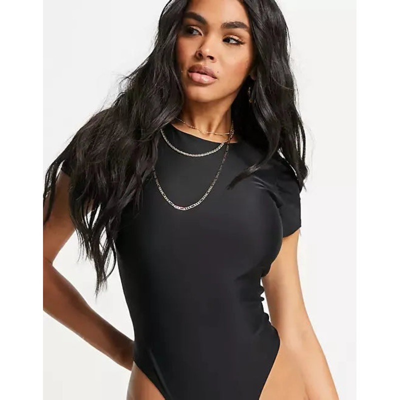 Asos Design Women’s Black Bodysuit ANF687