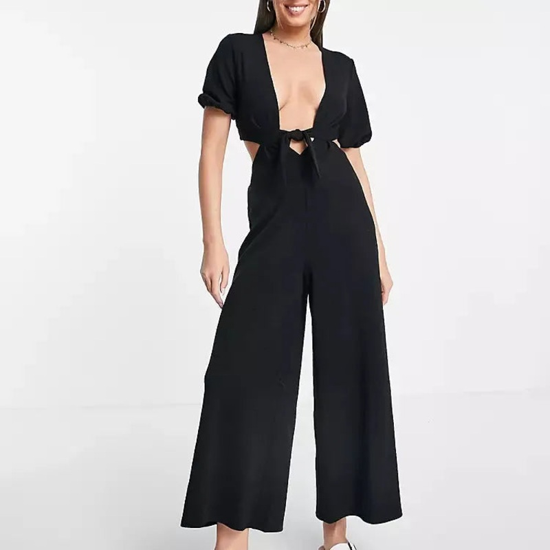Asos Design Women’s Black Jumpsuit ANF1846