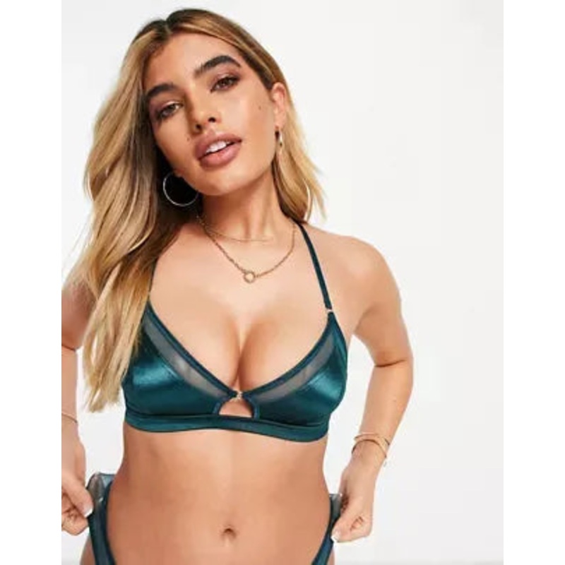 Asos Design Women’s Dark Turquoise  Bra ANF2025