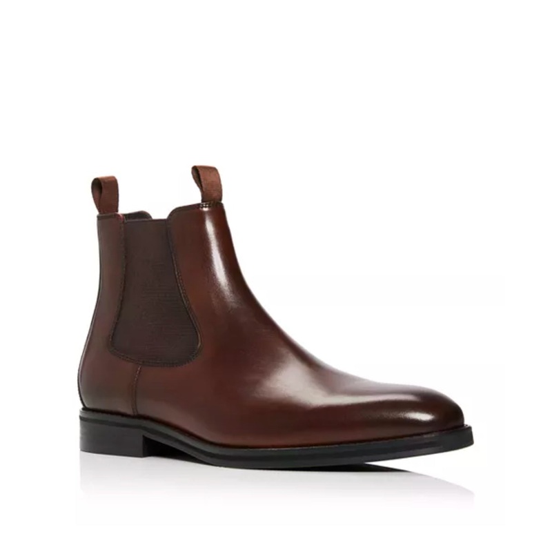 Bloomingdale’s Men’s Chestnut Pull On Chelsea Boots