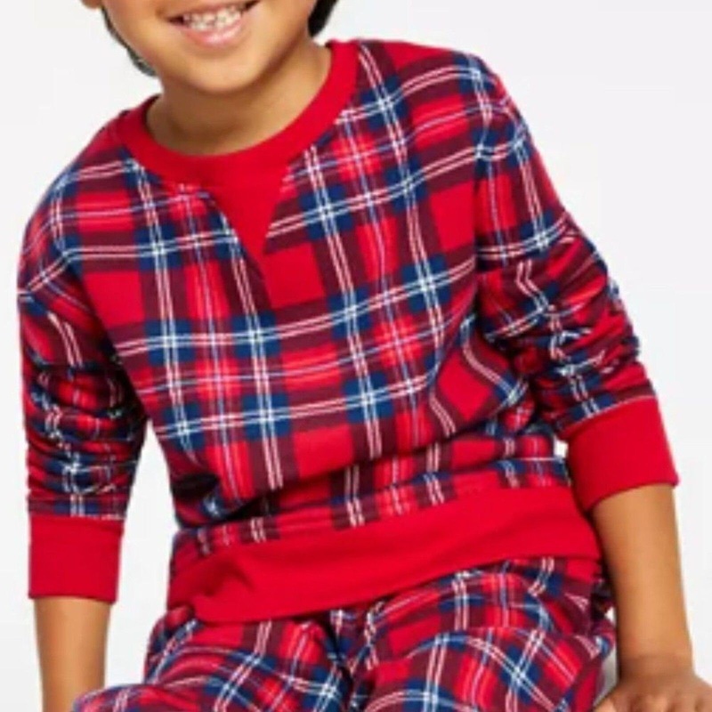 Charter Club Kids’s Multi Color Pajama Top ABU198