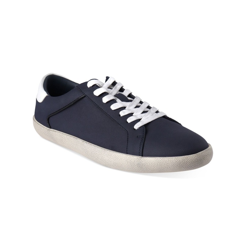 INC International Concepts Men’s Navy Padded Damon Round Toe Lace-Up Sneakers | INC International Concepts in Lebanon