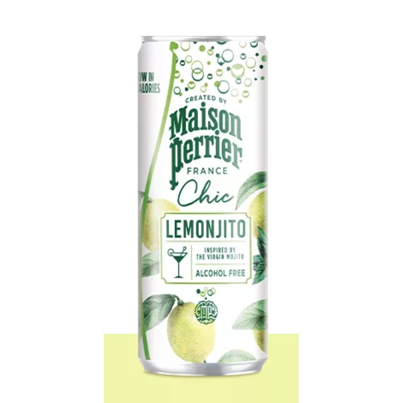 Maison Perrier Chic Sparkling Beverage Lemonjito Can 25CL  | Maison Perrier In Lebanon