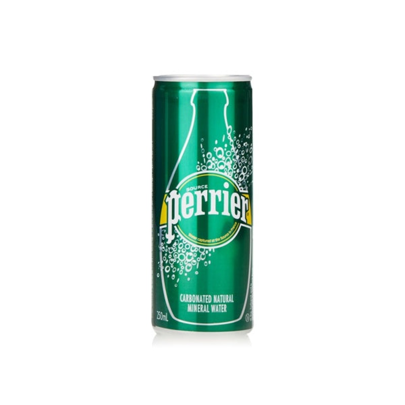 Perrier Carbonated Natural Mineral Water Can 250ml