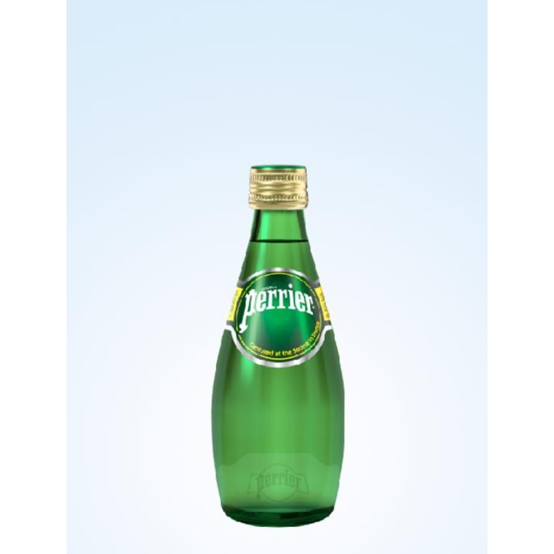 Perrier Carbonated Natural Mineral Water Glass Bottle 200ml | Perrier In Lebanon