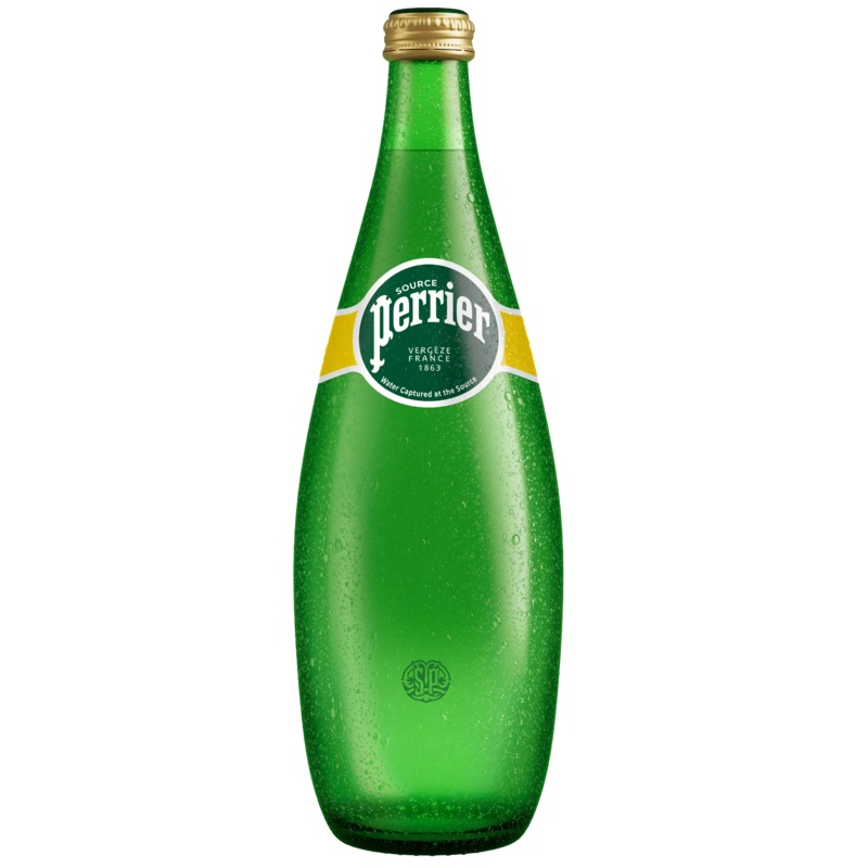 Perrier Carbonated Natural Mineral Water Glass Bottle 330ml  | Maison Perrier In Lebanon