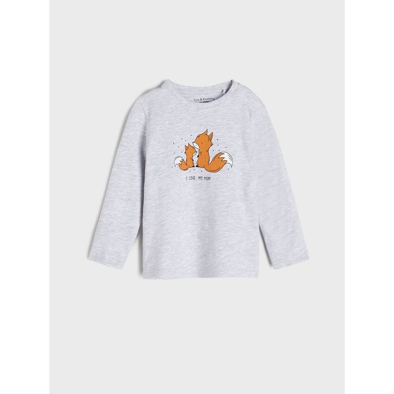 Sinsay Baby Boy Grey Blouse ANFK532