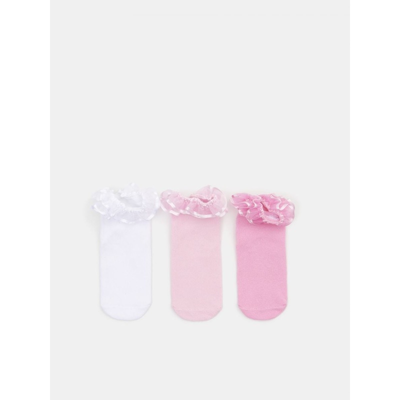 Sinsay Baby Girl’s Multicolor 3 Pcs Socks ANFK750