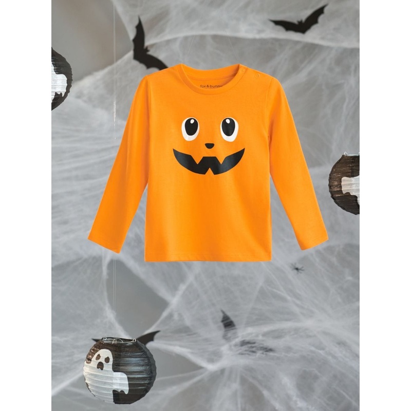 Sinsay Boy’s Orange Long-Sleeve Blouse ANFK543