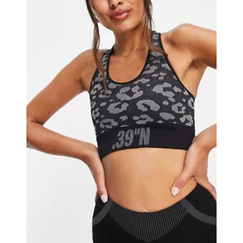 Topshop Women’s Black Sport Bra ANF743